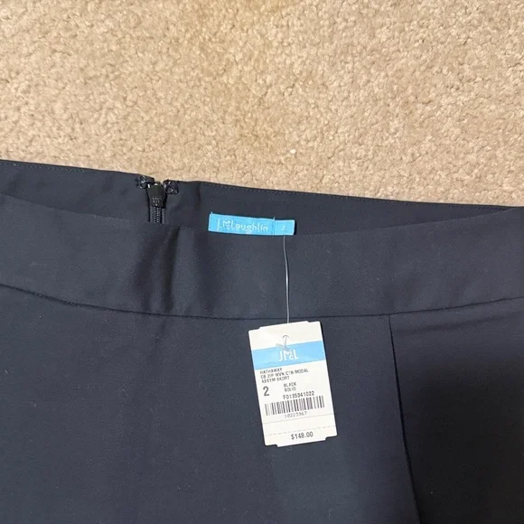 J. McLaughlin Black Skort - Picture 3 of 9